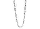 Kette ohne Anhänger ADELIA´S "Halskette – Plattenkette aus Edelstahl 70 cm", silber, Halsketten, Damen, 70cm, Edelstahl, Ein stilvolles Geschenk für besondere Momente