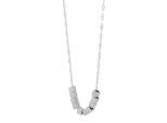 Kette ohne Anhänger ADELIA´S "Halskette mit Anhänger – aus Edelstahl", silber, Halsketten, Damen, 48cm, Edelstahl, Ideal zum Verschenken – schlicht und stilvoll