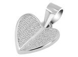 Kettenanhänger ADELIA´S "Anhänger – Herzanhänger aus 925 Silber mit Zirkonia", silber, Schmuckanhänger, Damen, Silber 925 (Sterlingsilber), Kettenanhänger, Schöne Geschenkidee zum Geburtstag