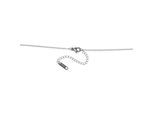 Kette ohne Anhänger ADELIA´S "Halskette – Ankerkette aus Edelstahl 45 cm", silber, Halsketten, Damen, 45cm, Edelstahl, Zum Verschenken – passend für viele Anlässe