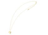 Kette ohne Anhänger ADELIA´S "Halskette mit Anhänger – Medaillon aus Edelstahl", gold, Halsketten, Damen, 48cm, Edelstahl, Ideal zum Verschenken – schlicht und stilvoll