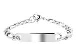 Armband ADELIA´S "Armband aus Edelstahl 18 cm", silber, Armbänder, Damen, 18cm, Edelstahl, Armband, Ideal als Geschenk für besondere Anlässe