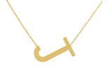 Kette ohne Anhänger ADELIA´S "Halskette mit Anhänger – Buchstabe aus Edelstahl", gold, Halsketten, Damen, 48cm, Edelstahl, Ein Geschenk, das Freude macht