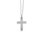 Kette ohne Anhänger ADELIA´S "Halskette – Ankerkette aus Edelstahl mit Zirkonia 43 cm", silber, Halsketten, Damen, 43cm, Edelstahl, Zum Verschenken – ideal zum einfach so