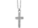 Kette ohne Anhänger ADELIA´S "Halskette mit Anhänger – Kreuz aus Edelstahl", silber, Halsketten, Damen, 43cm, Edelstahl, Ideal als Geschenk für besondere Anlässe