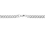 Kette ohne Anhänger ADELIA´S "Halskette – Panzerkette aus Edelstahl 61 cm", silber, Halsketten, Damen, 61cm, Edelstahl, Zum Verschenken an Menschen, die Ihnen am Herzen liegen