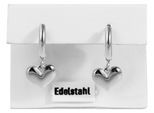 Kettenanhänger ADELIA´S "Anhänger – Herzanhänger aus Edelstahl", silber, Schmuckanhänger, Damen, Edelstahl, Kettenanhänger, Ideal zum Verschenken – schlicht und stilvoll