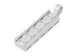 Kettenanhänger ADELIA´S "Anhänger aus 925 Silber mit Zirkonia", silber, Schmuckanhänger, Damen, Silber 925 (Sterlingsilber), Kettenanhänger, Geschenkidee: zeitlos und vielseitig