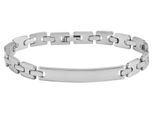 Gliederarmband ADELIA´S "Armband – Gliederarmband aus Edelstahl 19 cm", silber, Armbänder, Damen, 19cm, Edelstahl, Gliederarmband, Perfekt zum Verschenken an besondere Menschen
