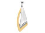 Kettenanhänger ADELIA´S "Anhänger aus 925 Silber mit Zirkonia", gold (silber), Schmuckanhänger, Damen, Silber 925 (Sterlingsilber), Kettenanhänger, Zum Verschenken an Menschen, die Ihnen am Herzen liegen