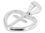 Kettenanhänger ADELIA´S "Anhänger – Kreuz Kreuzanhänger aus 925 Silber", silber, Schmuckanhänger, Mädchen, Silber 925 (Sterlingsilber), Kettenanhänger, Ideal zum Verschenken – schlicht und stilvoll