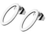 Kette ohne Anhänger ADELIA´S "Halskette mit Anhänger – Herz aus Edelstahl", silber, Halsketten, Damen, 55cm, Edelstahl, Schöne Geschenkidee zum Muttertag