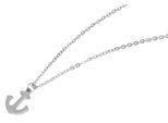 Kette ohne Anhänger ADELIA´S "Halskette mit Anhänger – aus Edelstahl", silber, Halsketten, Damen, 45cm, Edelstahl, Geschenkidee: zeitlos und vielseitig