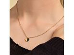 Kette ohne Anhänger ADELIA´S "Halskette mit Anhänger – aus Edelstahl", gold, Halsketten, Damen, 48cm, Edelstahl, Ideal als Geschenk für besondere Anlässe
