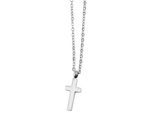 Kette ohne Anhänger ADELIA´S "Halskette mit Anhänger – Kreuz aus Edelstahl", silber, Halsketten, Damen, 48cm, Edelstahl, Schöne Geschenkidee zum einfach so