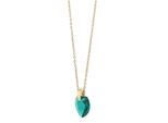 Kette ohne Anhänger ADELIA´S "Halskette mit Anhänger – Herz aus Edelstahl", gold, Halsketten, Damen, 47cm, Edelstahl, Perfekt als Geschenk zum Weihnachten