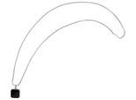 Kette ohne Anhänger ADELIA´S "Halskette mit Anhänger – aus Edelstahl", schwarz (silber), Halsketten, Damen, 61cm, Edelstahl, Perfekt als Geschenk zum einen besonderen Tag