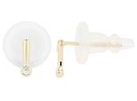 Paar Ohrhänger ADELIA´S "Ohrringe – Ohrstecker aus 925 Silber mit Zirkonia", Damen, Gr. Damen, Silber 925 (Sterlingsilber), gold, Ohrringe, Zum Verschenken an Menschen, die Ihnen am Herzen liegen
