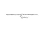 Kette ohne Anhänger ADELIA´S "Halskette – Erbskette aus Edelstahl mit Zirkonia 65 cm", silber, Halsketten, Damen, 65cm, Edelstahl, Ein Geschenk, das Freude macht