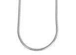 Kette ohne Anhänger ADELIA´S "Halskette – Schlangenkette aus 925 Silber 50 cm", silber, Halsketten, Damen, 50cm, Silber 925 (Sterlingsilber), Ein stilvolles Geschenk für besondere Momente