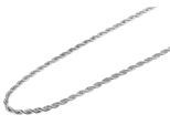 Kette ohne Anhänger ADELIA´S "Halskette – Kordelkette aus Edelstahl 40 cm", silber, Halsketten, Damen, 40cm, Edelstahl, Eine schöne Geschenkidee für jeden Anlass