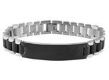 Gliederarmband ADELIA´S "Armband – Gliederarmband aus Edelstahl 20,5 cm", silber, Armbänder, Damen, 20cm, Edelstahl, Gliederarmband, Zum Verschenken – ideal zum Valentinstag