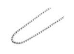 Gliederkette ADELIA´S "Halskette – Venezianerkette aus Edelstahl 40 cm", silber, Halsketten, Damen, 40cm, Edelstahl, Gliederkette, Zum Verschenken – ideal zum Muttertag