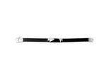 Armband ADELIA´S "Armband aus Leder 21 cm", schwarz, Armbänder, Damen, 21cm, Leder, Armband, Zum Verschenken – ideal zum Weihnachten