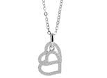 Kette ohne Anhänger ADELIA´S "Halskette mit Anhänger – Herz aus 925 Silber", silber, Halsketten, Damen, 42cm, Silber 925 (Sterlingsilber), Ideal zum Verschenken – schlicht und stilvoll