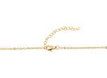 Kette ohne Anhänger ADELIA´S "Halskette – Ankerkette aus Edelstahl 70+5", gold, Halsketten, Damen, 75cm, Edelstahl, Ideal zum Verschenken – schlicht und stilvoll