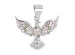 Kettenanhänger ADELIA´S "Anhänger aus 925 Silber mit Zirkonia", silber, Schmuckanhänger, Damen, Silber 925 (Sterlingsilber), Kettenanhänger, Perfekt als Geschenk zum Jubiläum