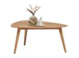 Couchtisch, Wildeiche, Holz, Wildeiche, massiv, oval, konisch, 60x44x90 cm, einfacher Aufbau, Wohnzimmer, Wohnzimmertische, Couchtische
