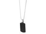 Kette ohne Anhänger ADELIA´S "Halskette mit Anhänger – aus Edelstahl", schwarz, Halsketten, Damen, 60cm, Edelstahl, Ideal als Geschenk zum einen besonderen Tag