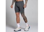 MP Herren Hybrid Pocket Half Tight – Dunkelgrau/Grün - XXL