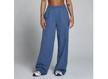 MP Damen Lightweight Loopback Straight Leg Jogginghose – Slate Blue - S