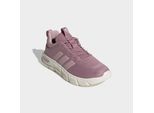 Walkingschuh ADIDAS SPORTSWEAR "CLOUDFOAM FLEX, ELASTISCHE SCHNÜRSENKEL", Damen, Gr. 38,5, rosa (magic mauve, dual lila, sanftes weiß), Textil, Schuhe Walkingschuh