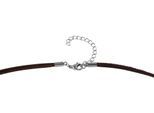 Kette ohne Anhänger ADELIA´S "Halskette aus Leder" Gr. 55, braun, Halsketten, Damen, 55, Zum Verschenken – ideal zum einen besonderen Tag