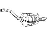 BOSAL Endschalldämpfer 233159 für VW