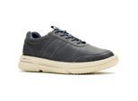 Hush Puppies Baylor Leder Herren Sneakers in Marineblau