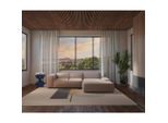 Mid.you , Beige , Textil , Ottomane rechts, L-Form , 304x200 cm , Made in EU , Wohnzimmer, Sofas & Couches, Wohnlandschaften, Ecksofas