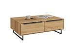 Livetastic , Buchefarben , Holz, Holzwerkstoff , Buche,Buche , furniert, massiv,furniert,massiv , 2 Schublade(n) Schubladen , rechteckig , 70x40x110 cm , Stauraum, offenes Fach, einfacher Aufbau ,