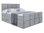 BOXSPRINGBETT NOVA-Z KING - 180 x 200 - H3/H4 - Grau