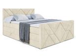 BOXSPRINGBETT BARWA-Z KING - 120x200 - H3/H4 - Beige
