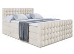 BOXSPRINGBETT VIONE-Z KING - 120 x 200 - H3/H4 - Ecru