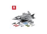 Reobrix 33025 J-20 Kampfjet Klemmbaustein Flugzeug 1911 Teile ab 14