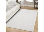 Teppich CARPET CITY "FLAIR177", beige (creme), B:160cm H:11mm L:230cm, Obermaterial: 50% Polyester, 50% Polypropylen, Teppiche, Teppich, Kurzflor-Teppich, Skandi-Stil, Wohnzimmer
