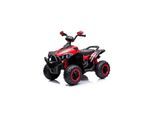 Chipolino Kinder Elektroquad ATV Speed Licht Musik 2 Motoren Fußpedal bis 35 kg rot