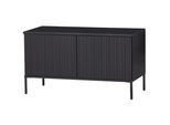 Lowboard Gravure Schwarz B: 100cm