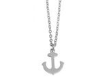 Kette mit Anhänger ADELIA´S, silber (silber, anker), Halsketten, Damen, unbekannt, Edelstahl