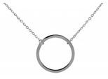 Kette mit Anhänger ADELIA´S, silber (silber, anker), Halsketten, Damen, unbekannt, Edelstahl
